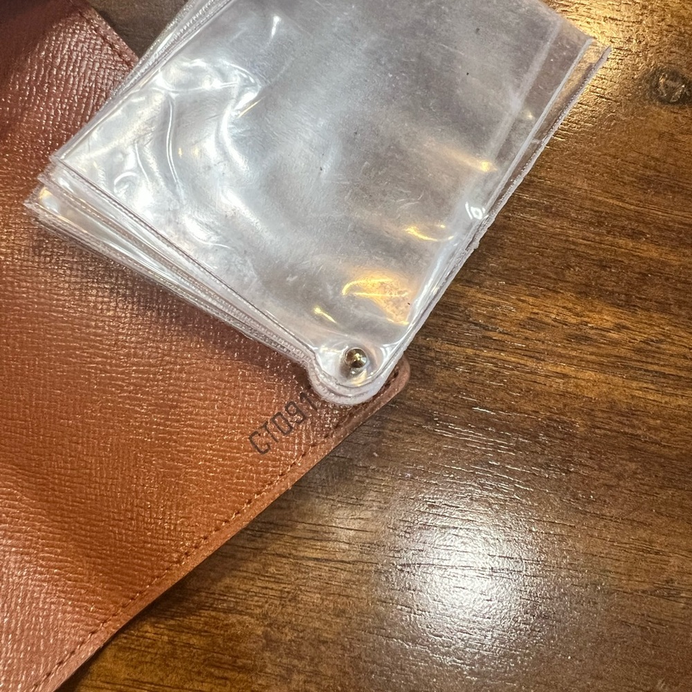 Louis Vuitton Monogram Porte Cartes Pression Card Case 6lz59s